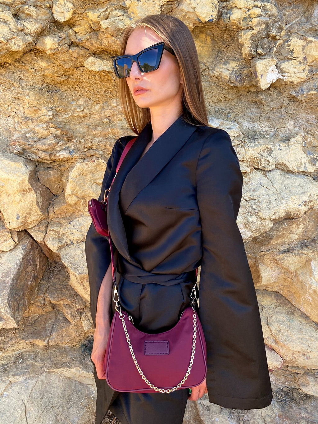 Shoulder Bag With Chain