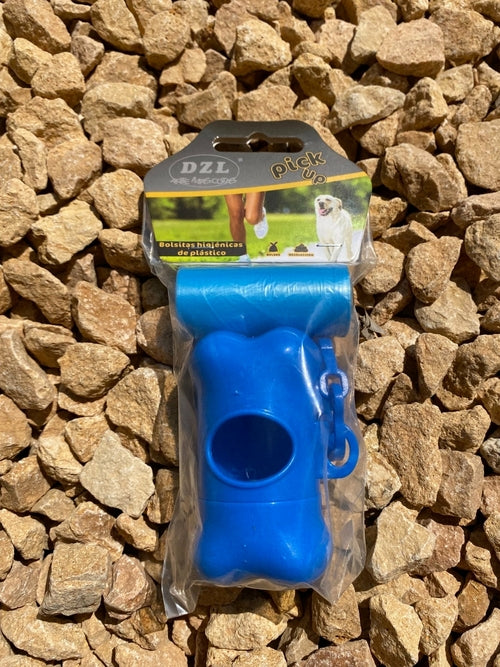 Colored Poop Bag Dispenser with Bags