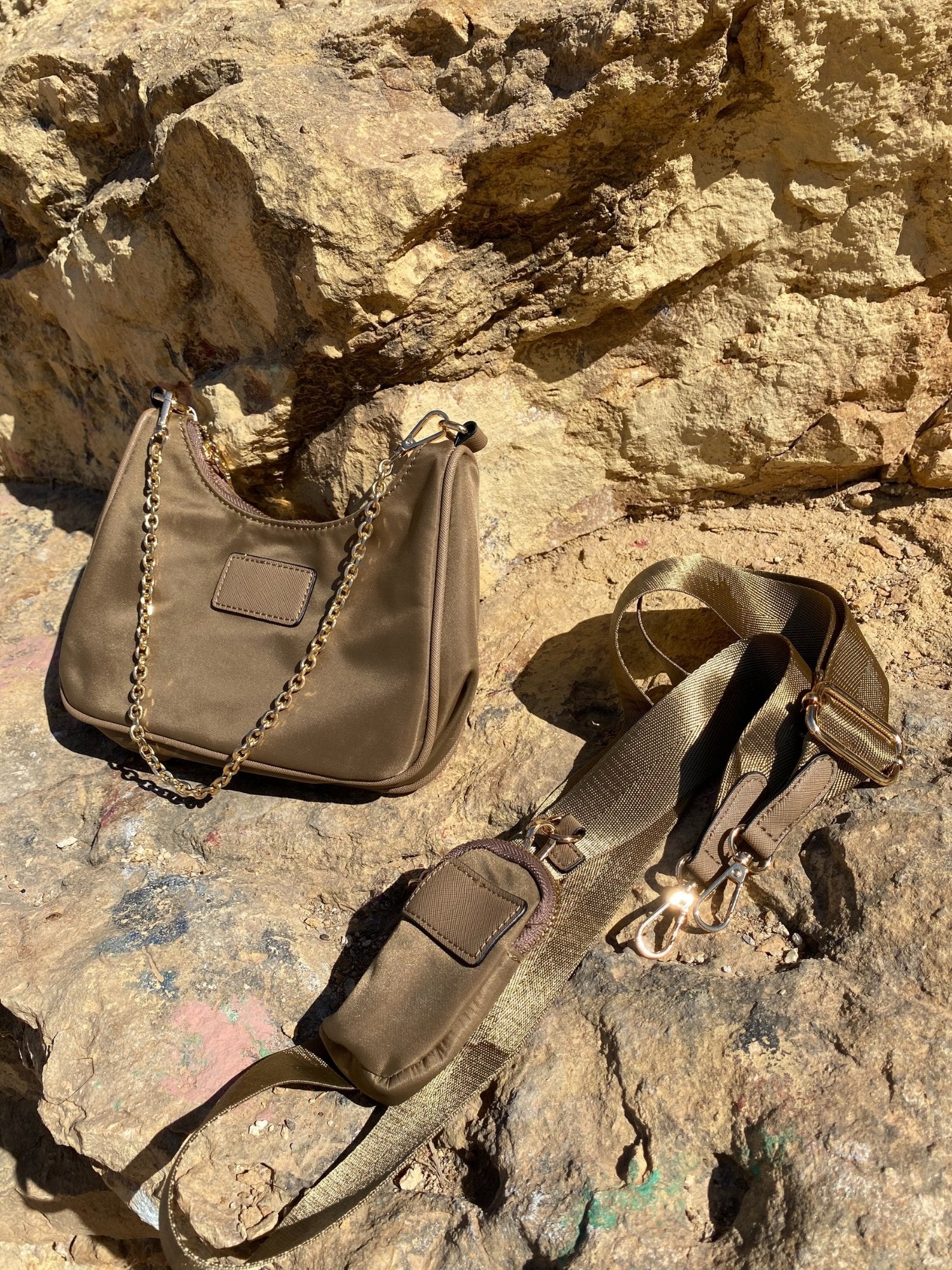 Shoulder Bag With Chain