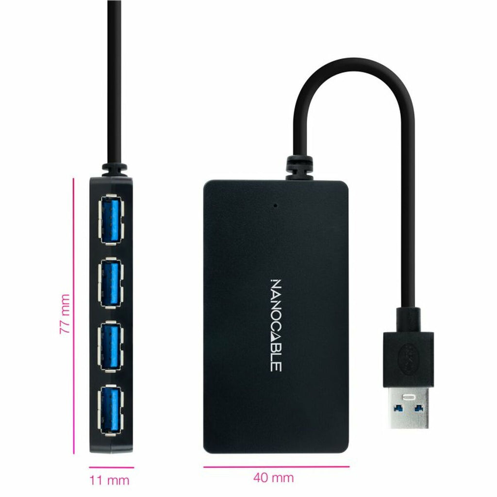 USB Hub NANOCABLE AAOAUS0187