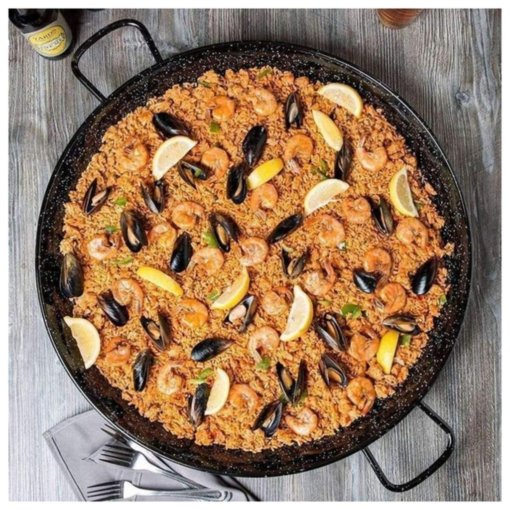 Pan San Ignacio Utiel Black Enamelled Steel