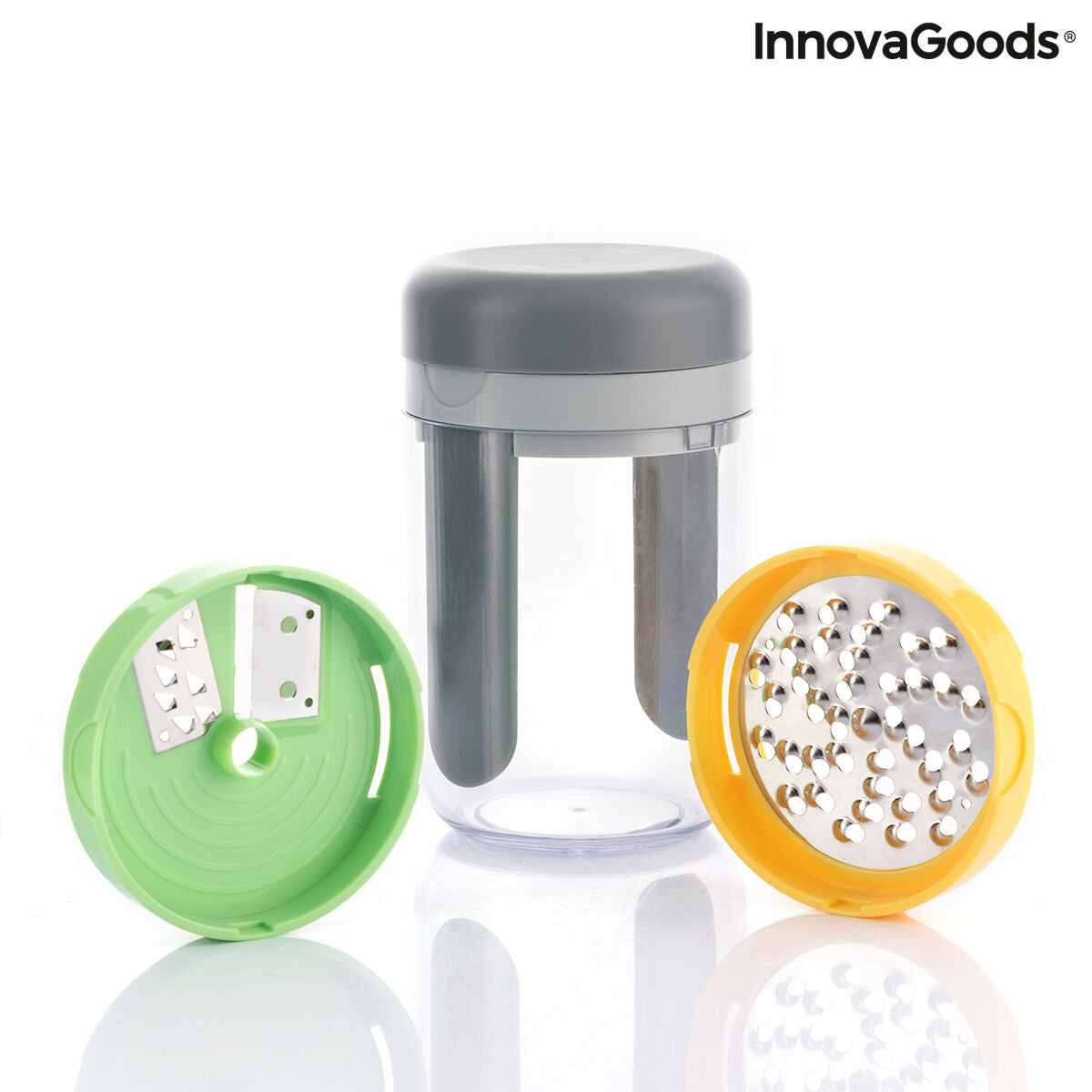 Vegetable Spiral Cutter and Grater with Recipes Vigizer InnovaGoods