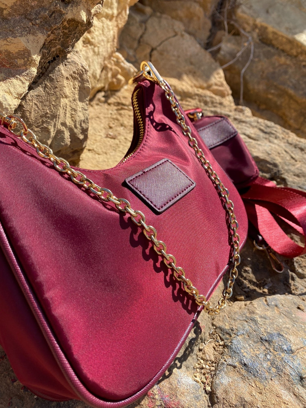 Shoulder Bag With Chain