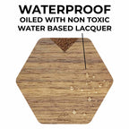 Wooden Coasters - American Walnut / Set of 4 coasters