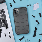 Bats Halloween Biodegradable Phone Case - Black