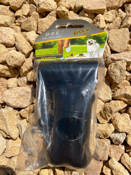 Colored Poop Bag Dispenser with Bags