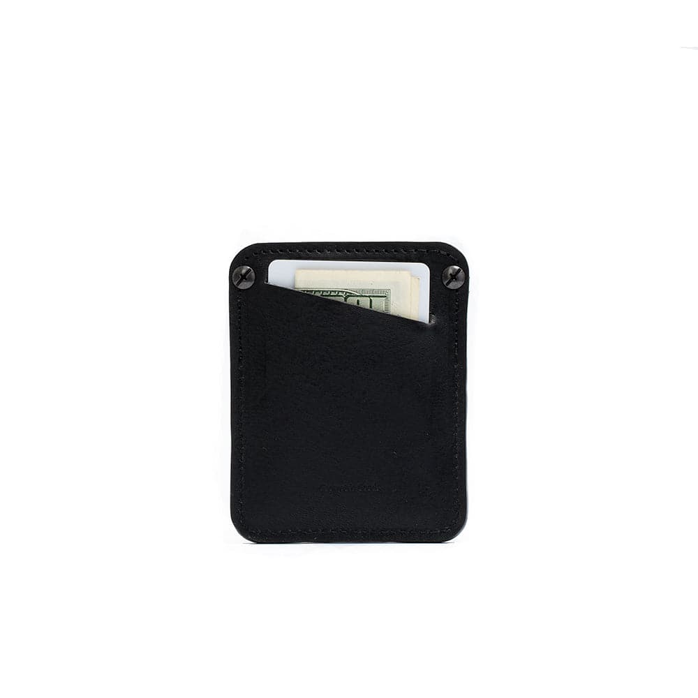 Leather AirTag wallet - The Minimalist.
