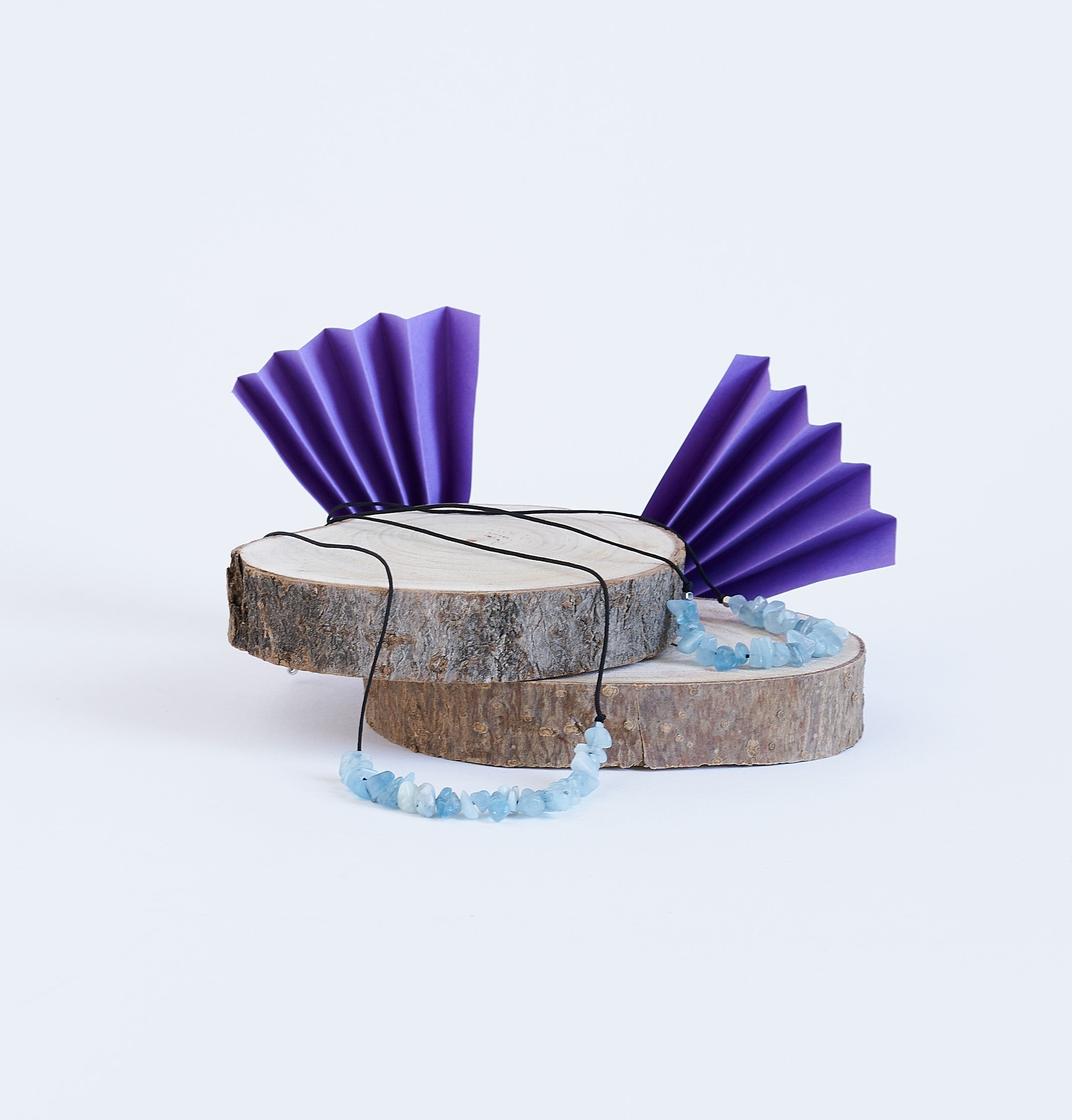 Collar Piedras de Aguamarina | Piedra Natural