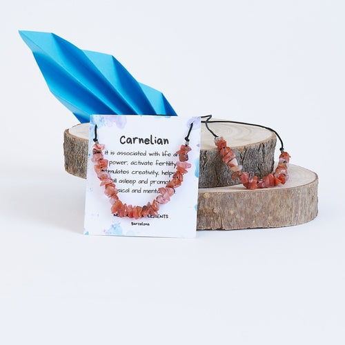 Collar piedras de Cornalina | Piedra Natural