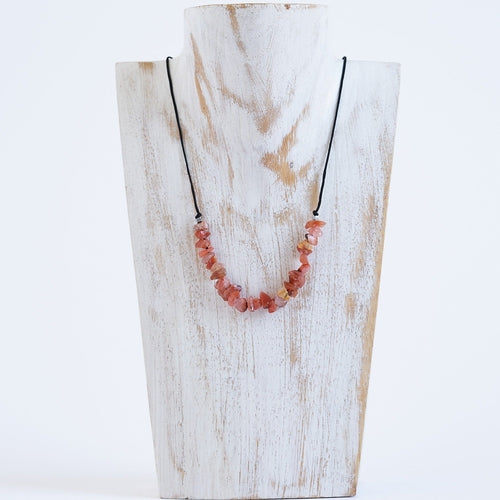 Collar piedras de Cornalina | Piedra Natural
