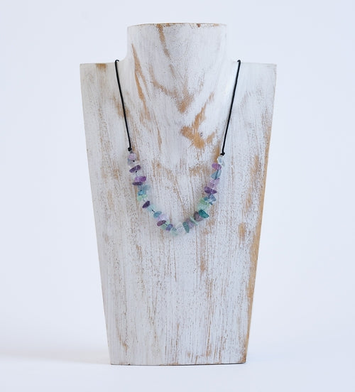 Collar Fluorita Arcoíris | Piedra natural
