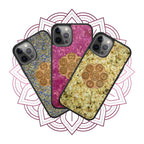 The Seven Chakra Symbols on Organic Materials