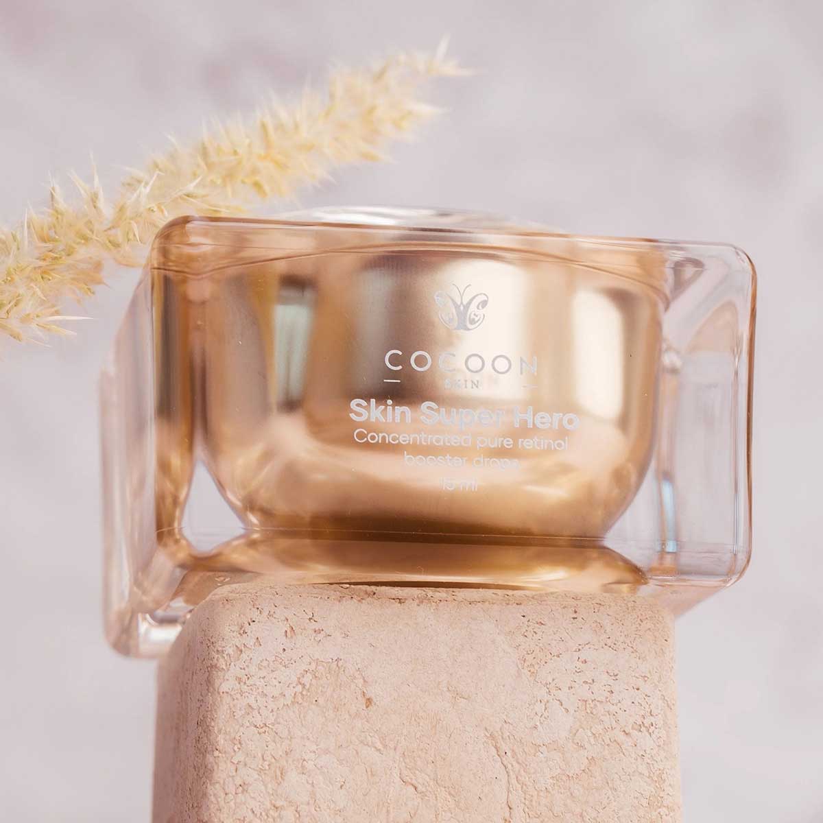 Cocoon Super Hero: Retinol Drops.