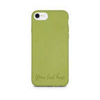 Biodegradable Personalized Phone Case - Apple Green