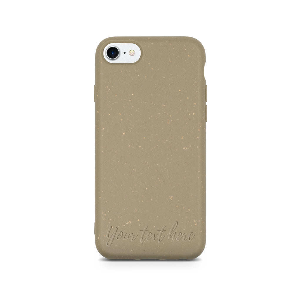 Biodegradable Personalized Phone Case - Olive Green