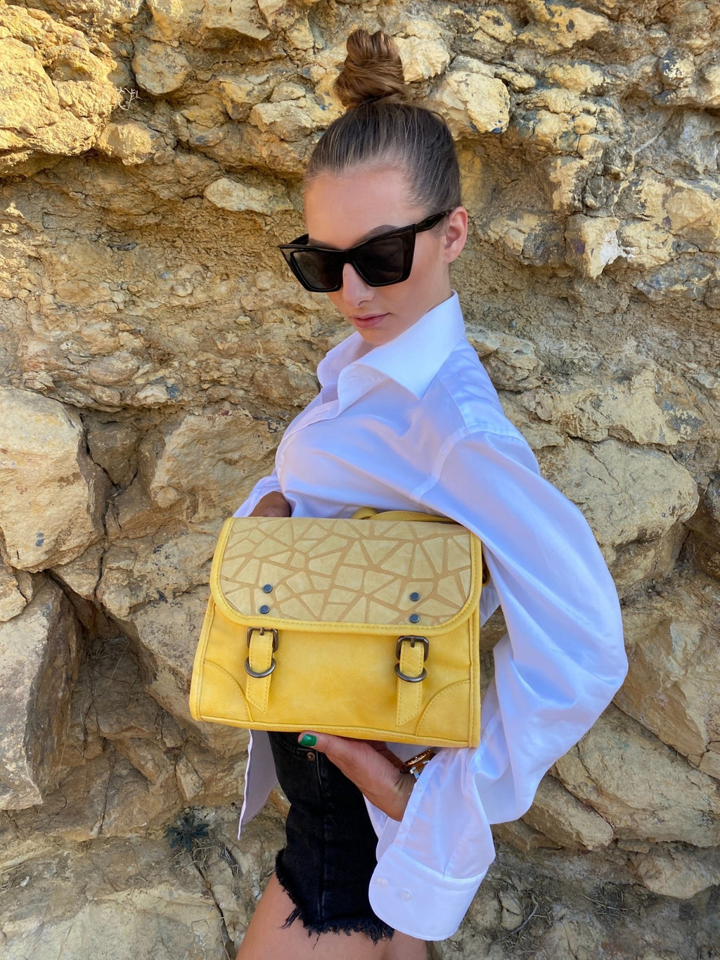 Crossbody Bag With Buckle