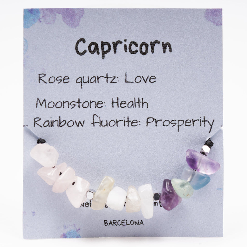 Pulsera de Capricornio | Piedras del zodíaco para Capricornio.