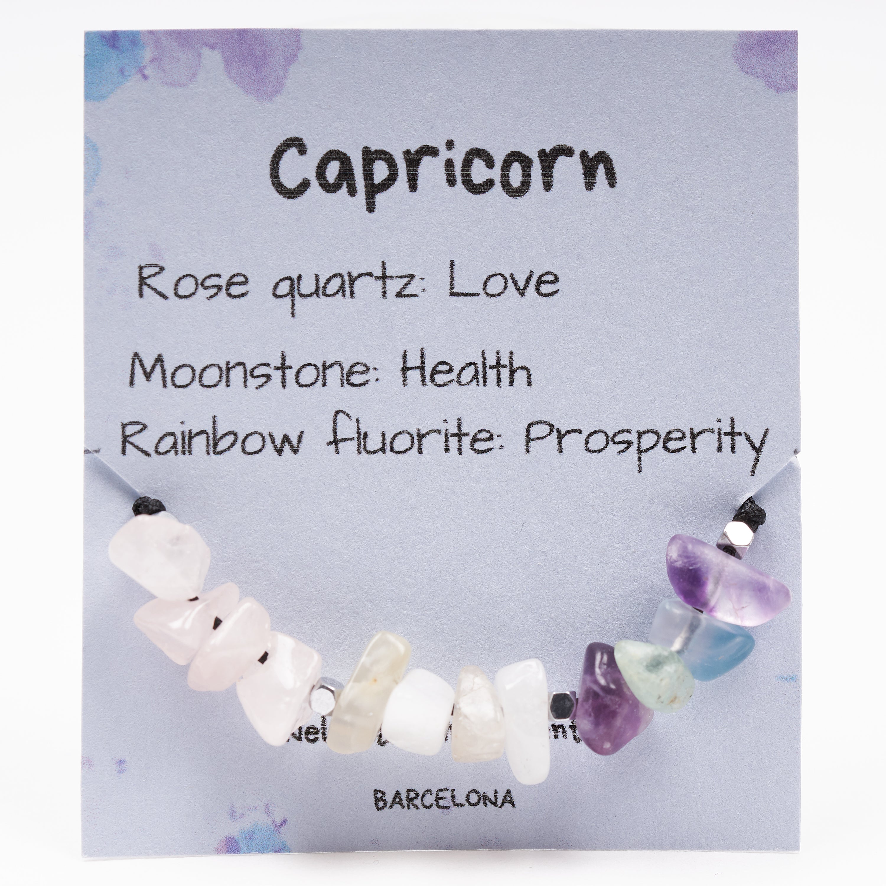 Pulsera de Capricornio | Piedras del zodíaco para Capricornio.