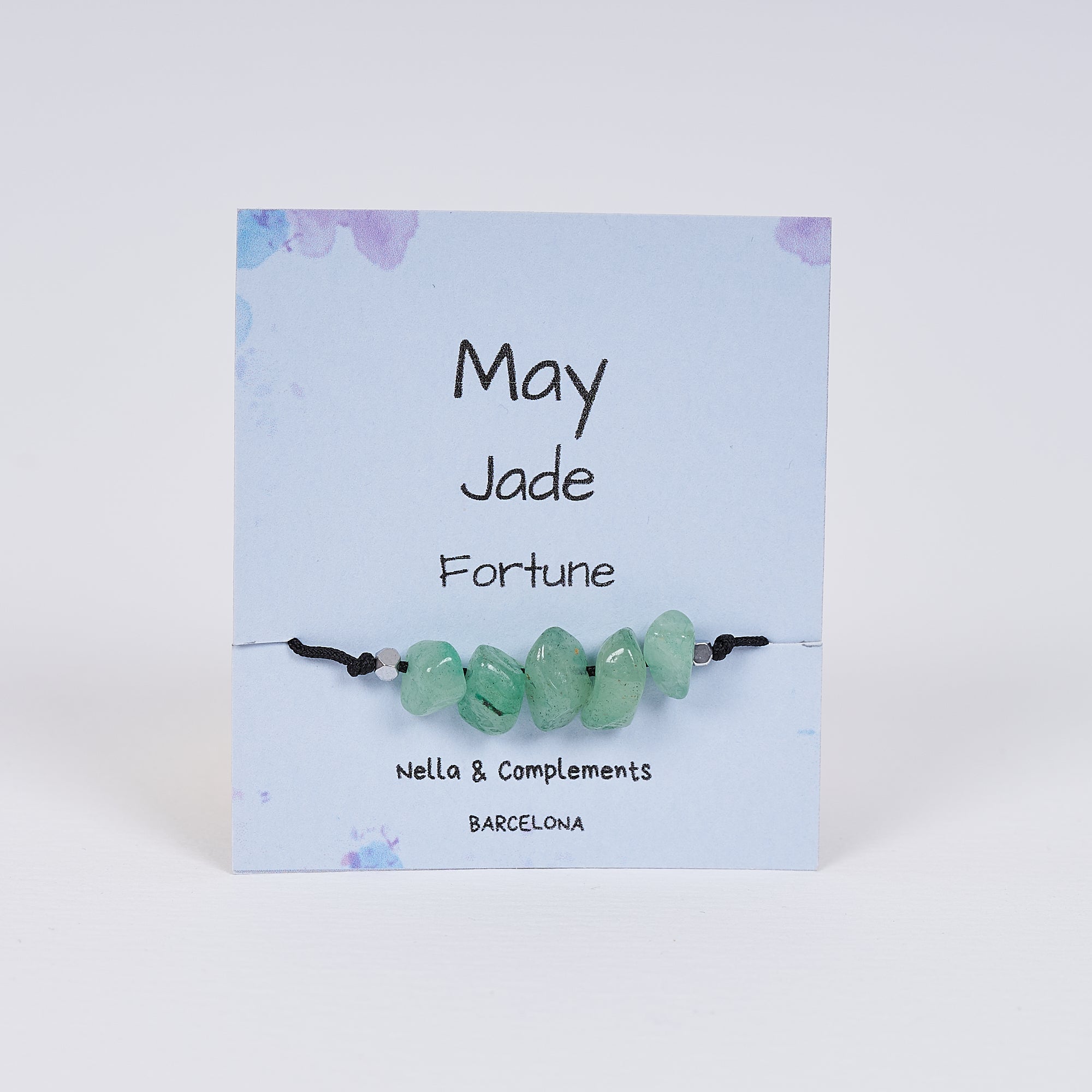 Pulsera piedra de nacimiento Mayo | Piedra natal de Mayo.