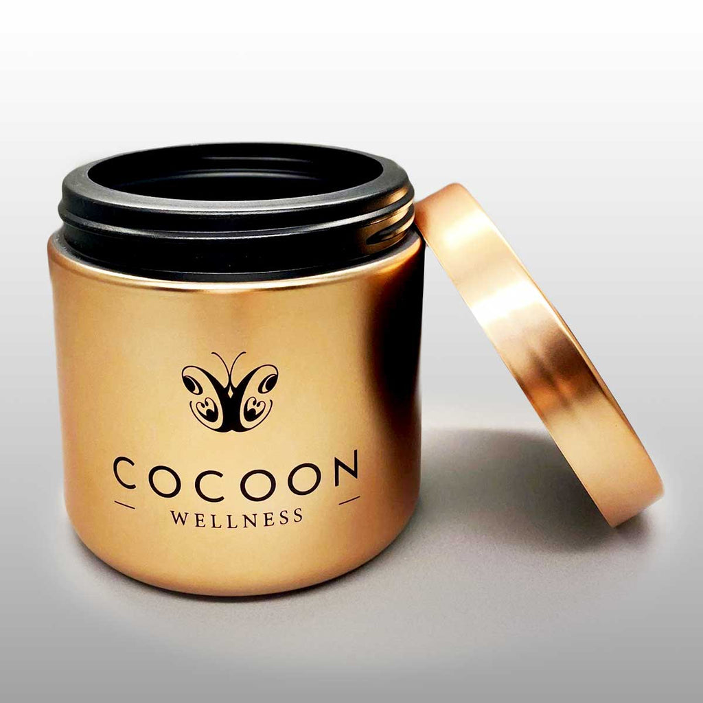 Gold Compact Storage & Shaker.