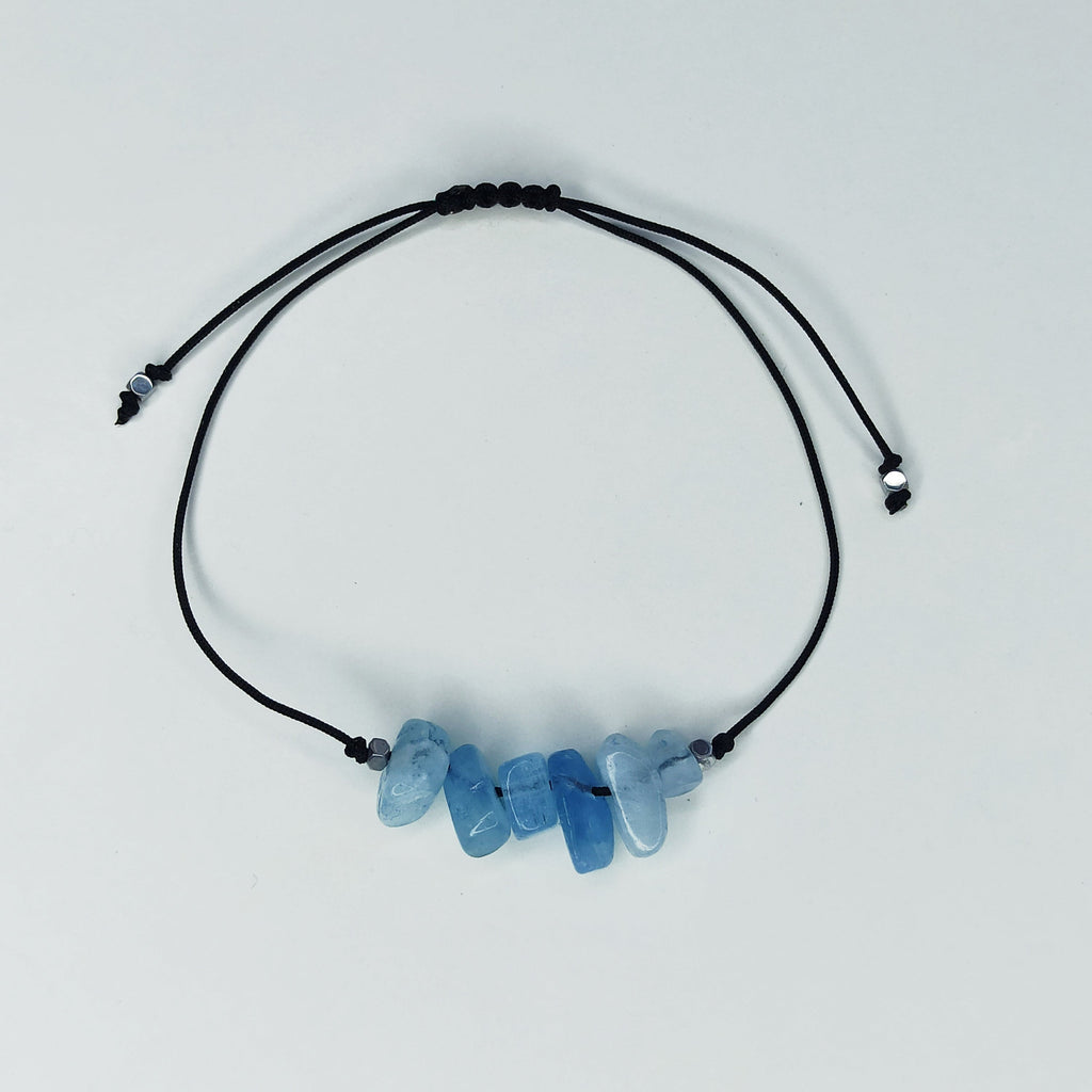 Pulsera piedra de nacimiento Marzo | Piedra natal de Marzo.