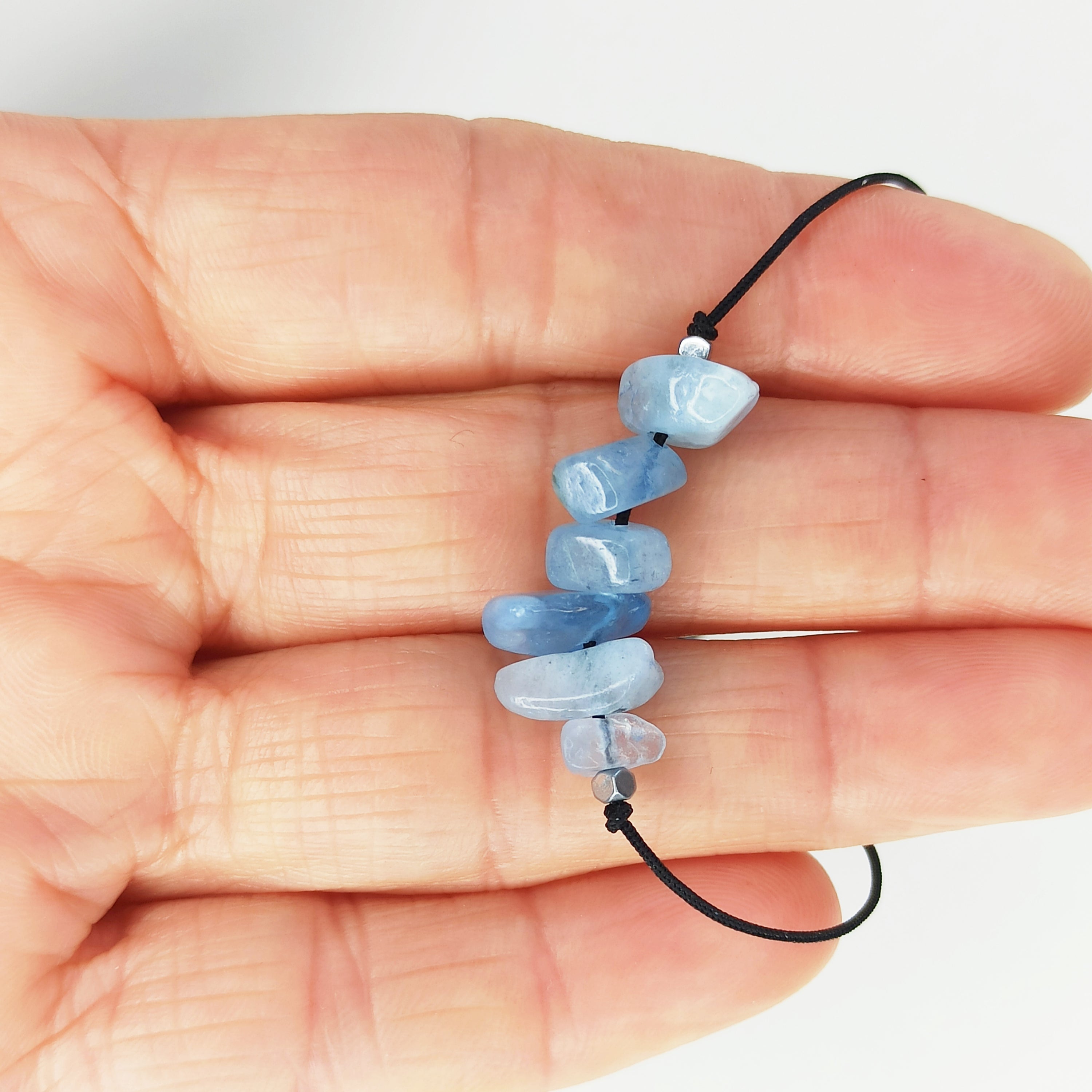 Pulsera piedra de nacimiento Marzo | Piedra natal de Marzo.