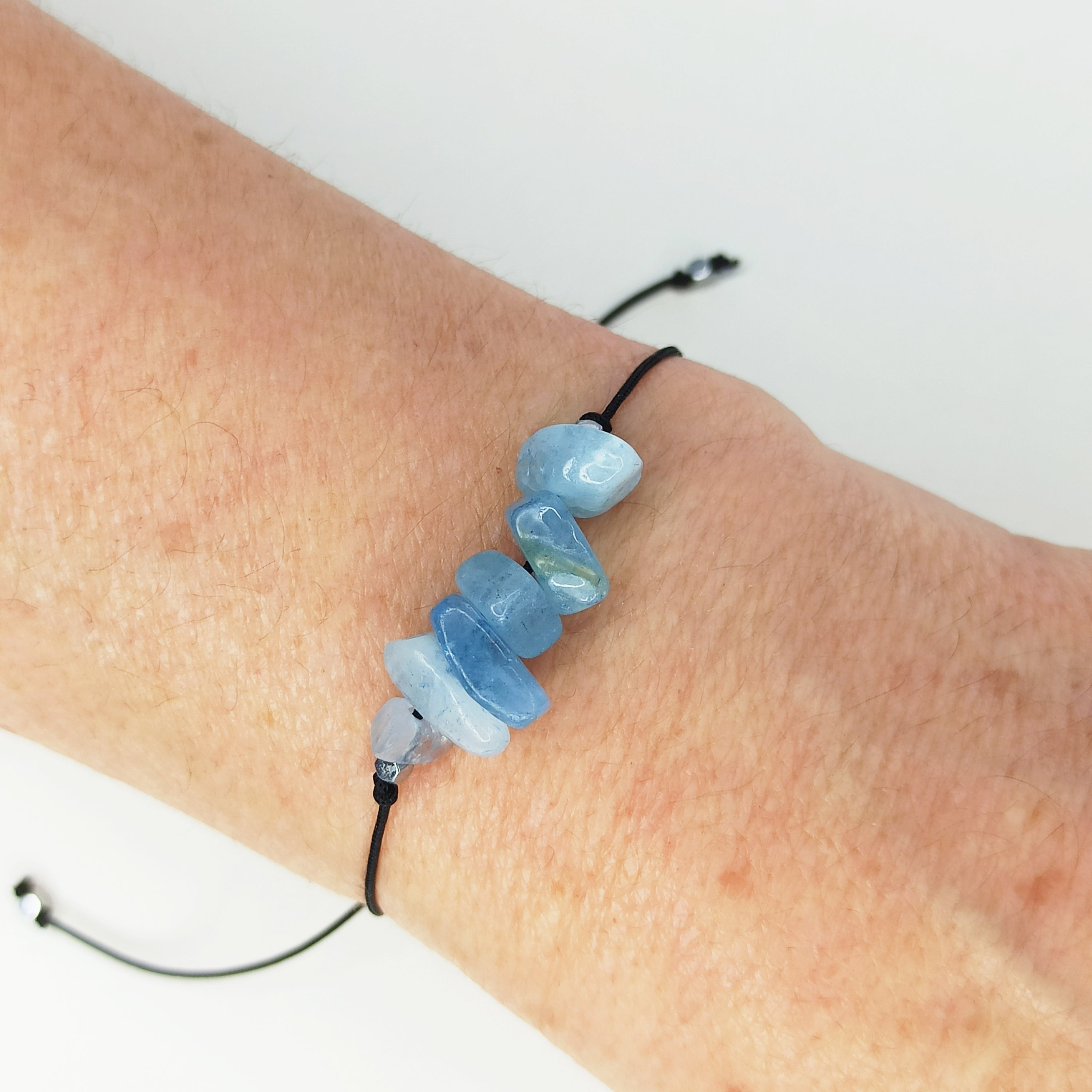 Pulsera piedra de nacimiento Marzo | Piedra natal de Marzo.