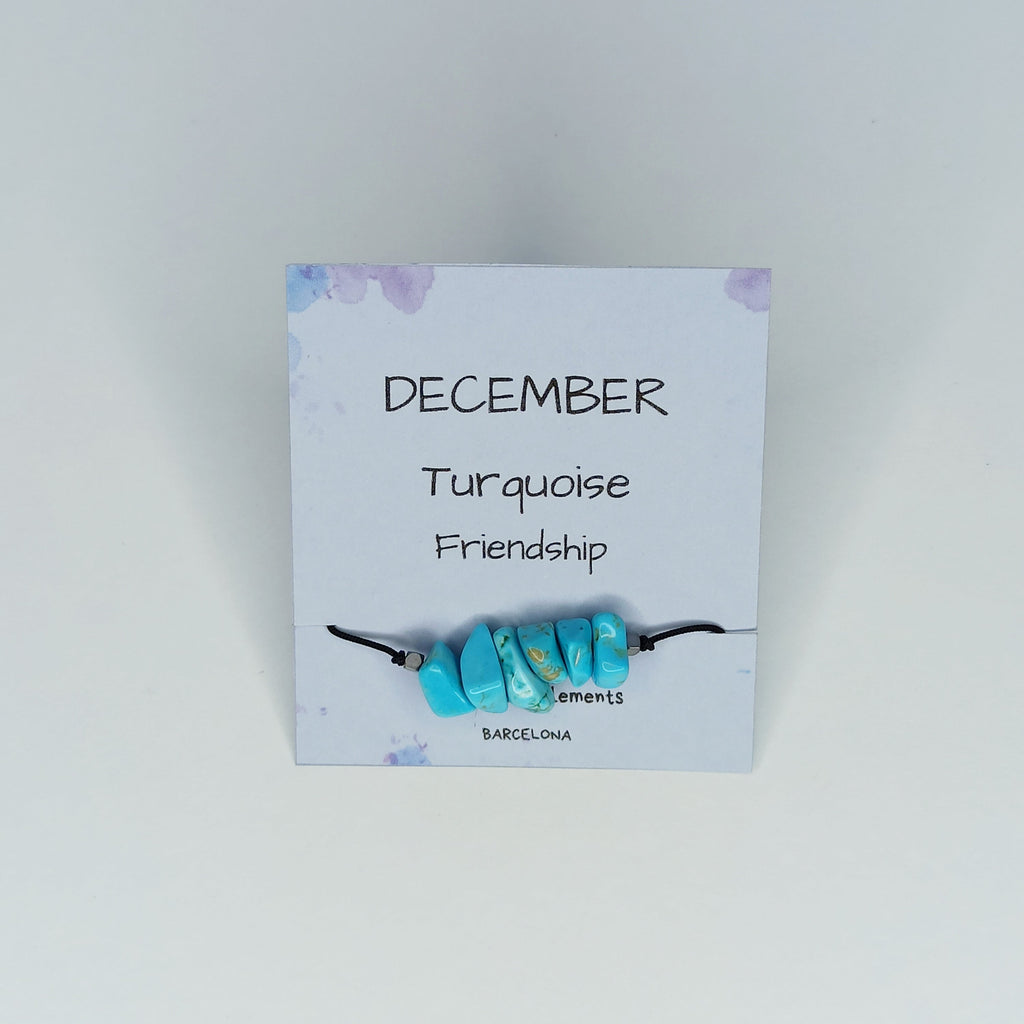 Pulsera piedra de nacimiento Diciembre |  Piedra natal de Diciembre