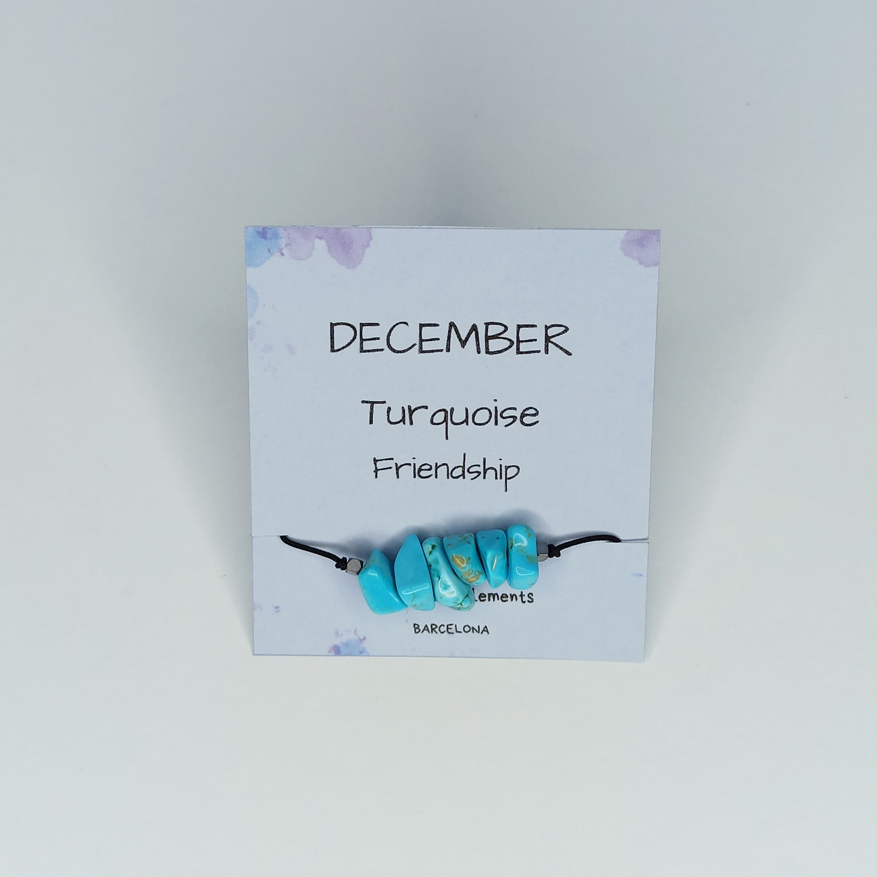 Pulsera piedra de nacimiento Diciembre |  Piedra natal de Diciembre
