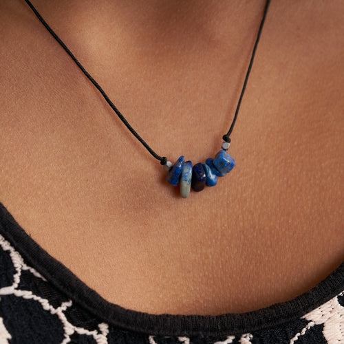 Collar piedra de nacimiento Septiembre | Piedra natal de Septiembre