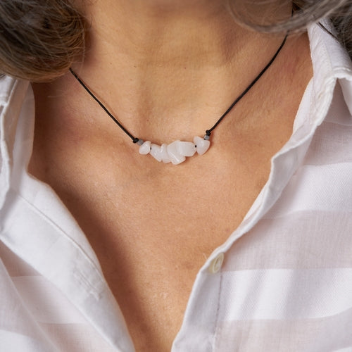 Collar piedra de nacimiento Junio | Piedra natal de Junio.