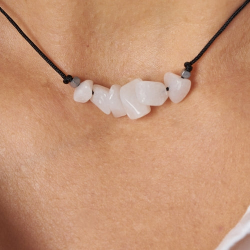 Collar piedra de nacimiento Junio | Piedra natal de Junio.