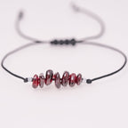 Pulsera piedra de nacimiento Enero | Piedra natal de Enero.