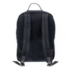 K0023AB | Zaino Porta Notebook in Canvas/Vera Pelle, pieno fiore,