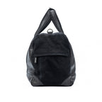 K0024AB | Borsone da Viaggio in Canvas/Vera Pelle, pieno fiore,