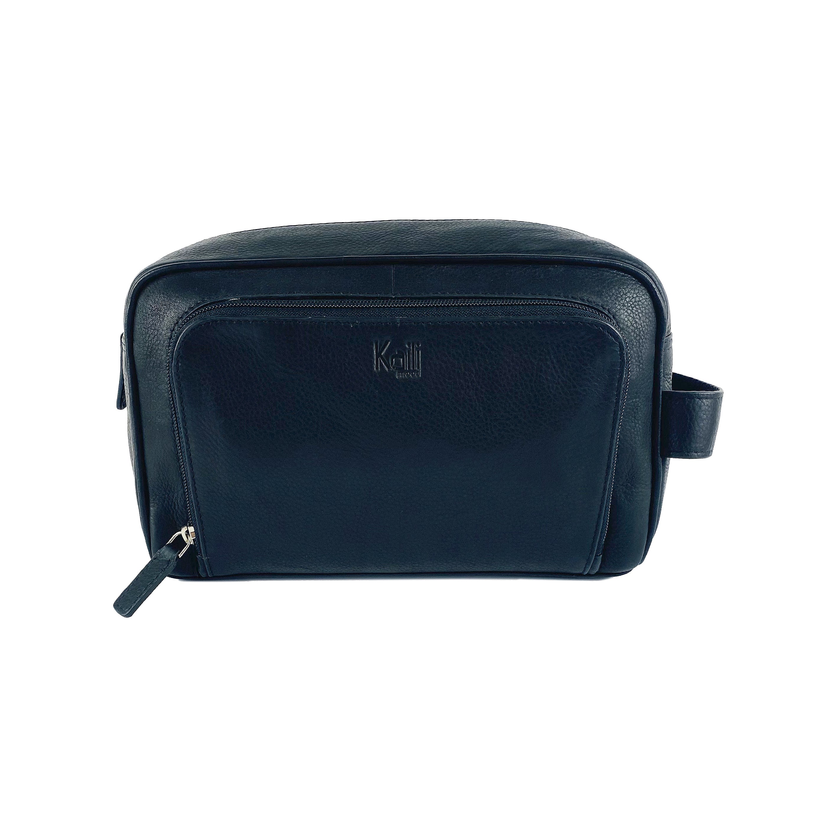 K0025AB | Beauty Case con maniglia laterale in Vera Pelle pieno fiore