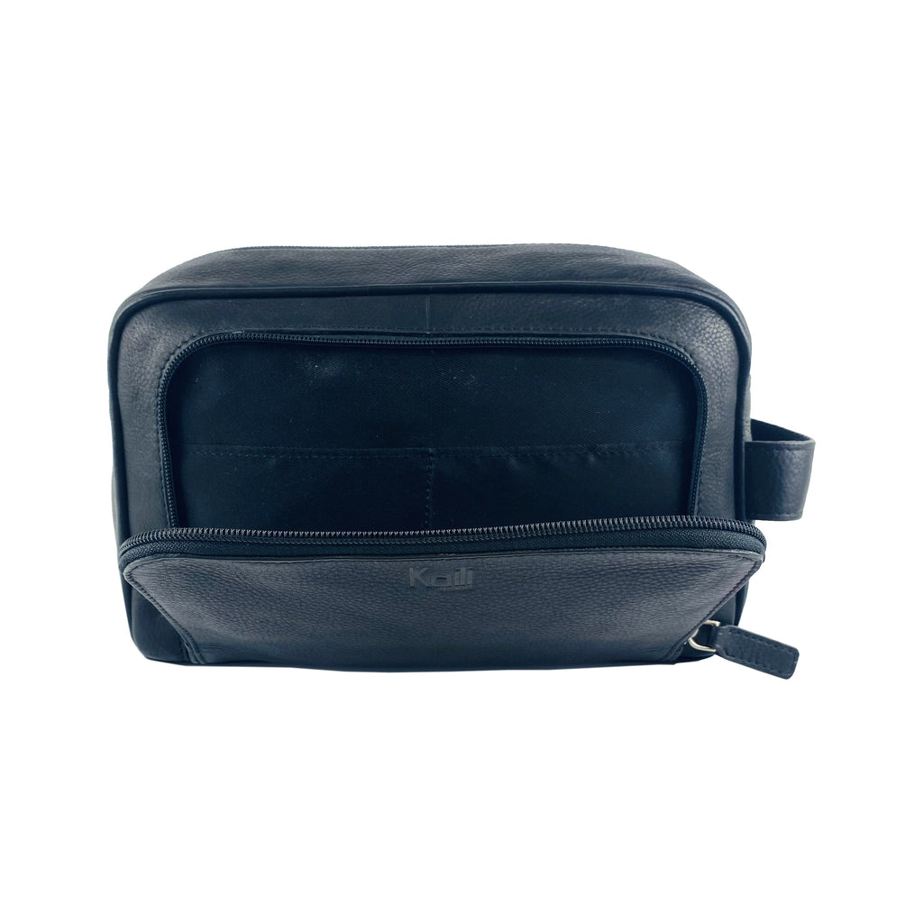 K0025AB | Beauty Case con maniglia laterale in Vera Pelle pieno fiore