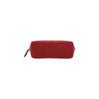 K0026XB | Pochette da Donna in Canvas/Vera Pelle pieno fiore Volanata
