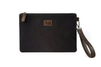 K0027AB | Busta da Polso in Canvas/Vera Pelle pieno fiore Volanata -