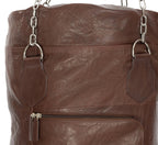 K0036BB | Sacco Da Boxe Contenitore in Vera Pelle, pieno fiore,