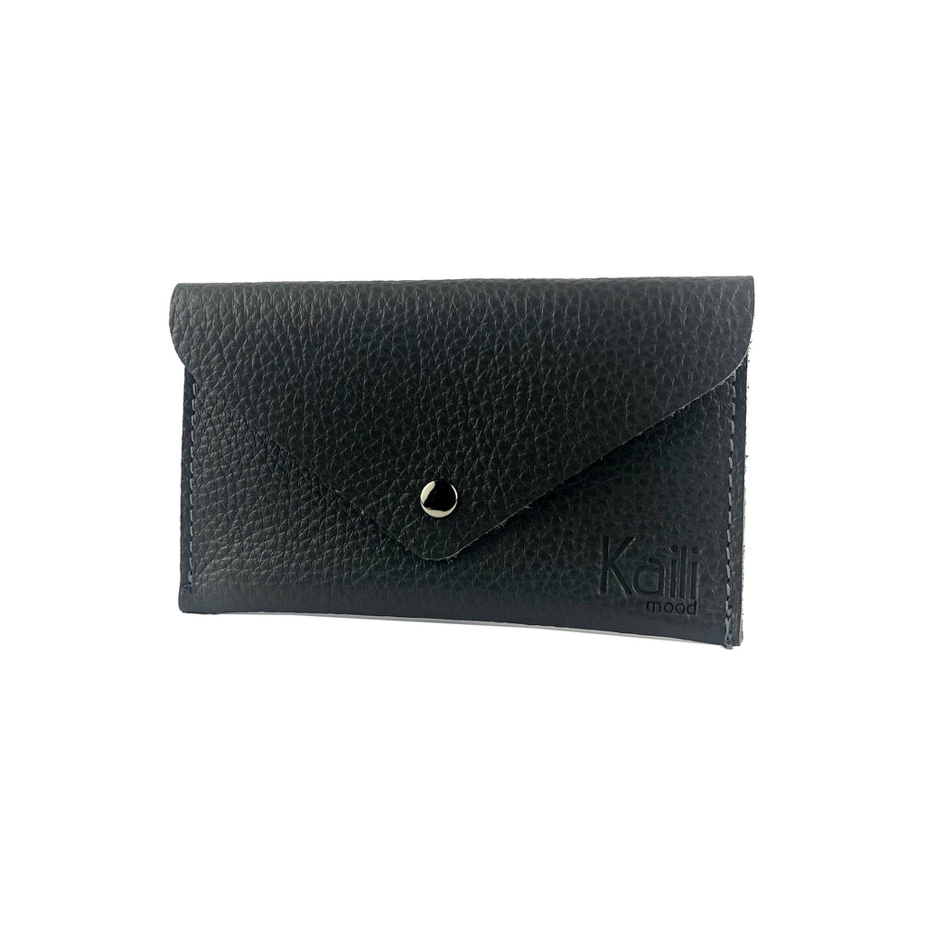 K0040AB | Bustina con pattina Made in Italy in Vera Pelle pieno fiore,