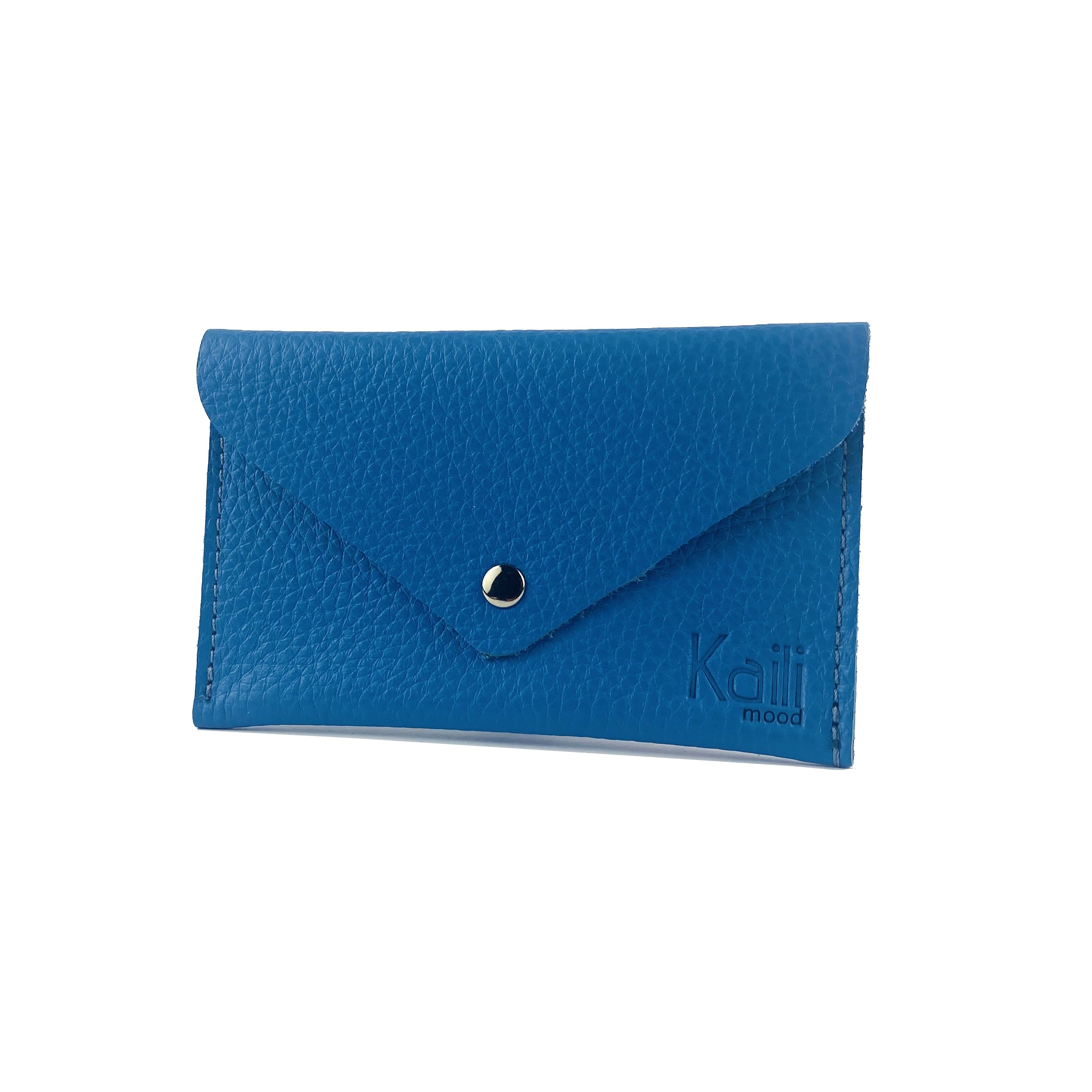 K0040OB | Bustina con pattina Made in Italy in Vera Pelle pieno fiore,