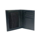 K10122AB | Porta Documenti + Passaporto in Vera Pelle pieno fiore,