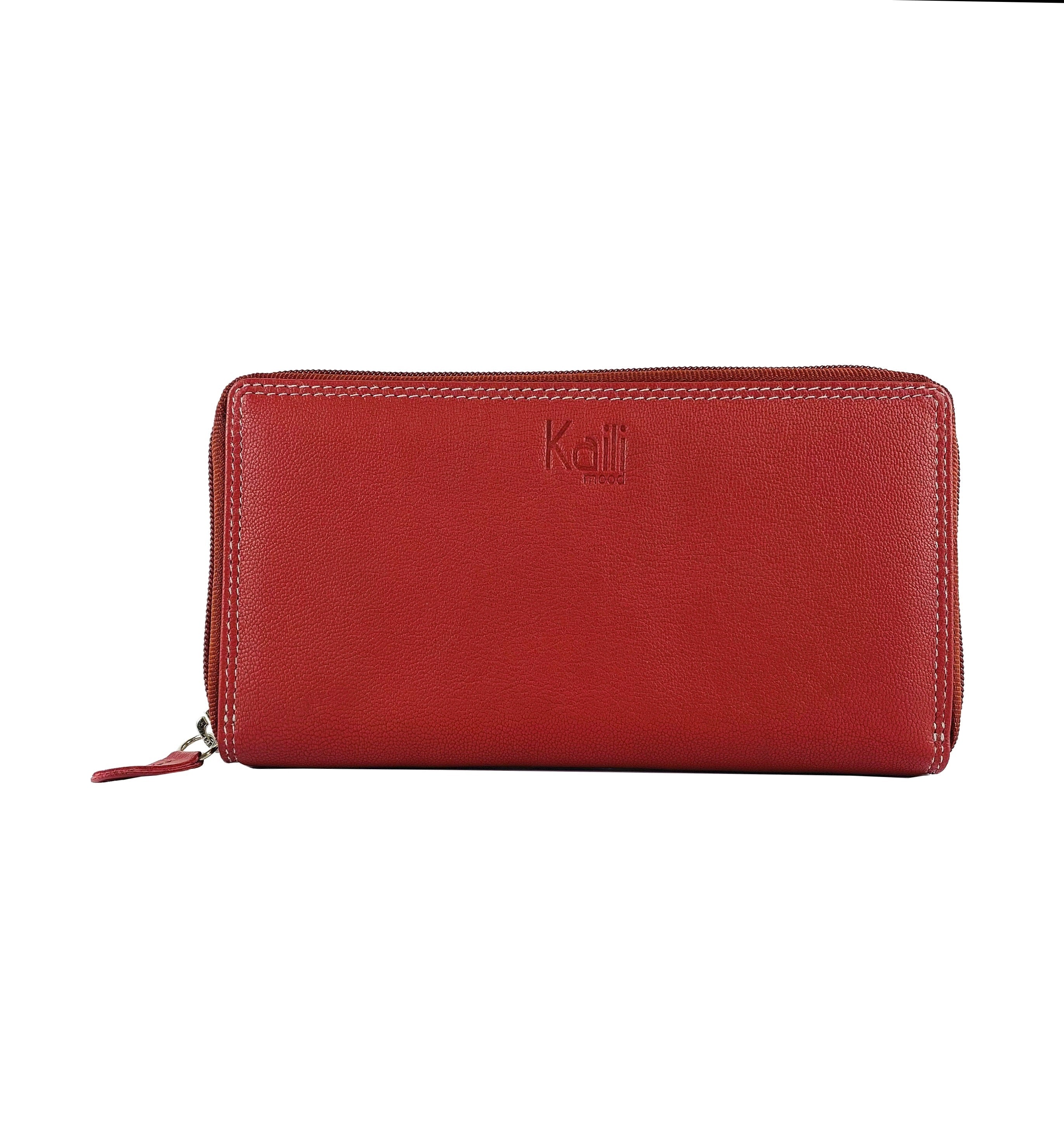 K10238VB | Portafogli Donna in Vera Pelle pieno fiore, con leggera