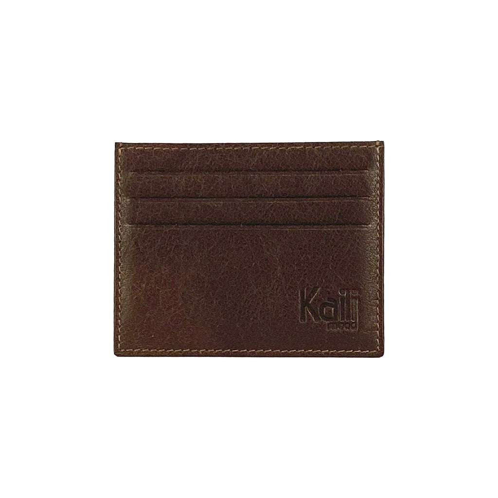 K10616BB | Porta Carte di Credito in Vera Pelle pieno fiore, volanata.