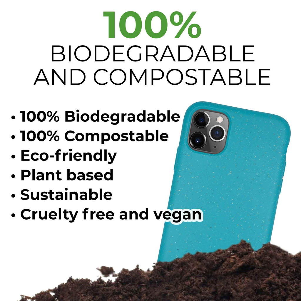Biodegradable Personalized Phone Case - Ocean Blue