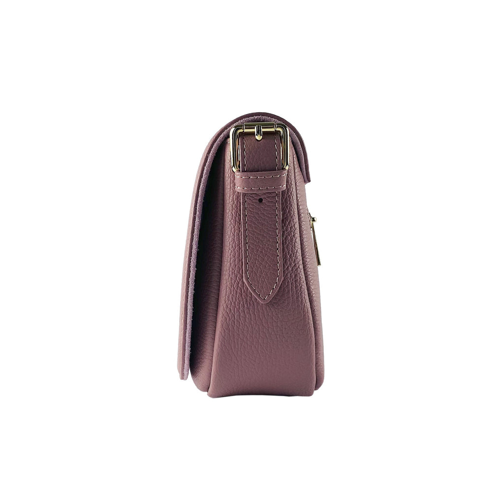 RB1002AZ | Borsa a Tracolla  in Vera Pelle Made in Italy con Tracolla