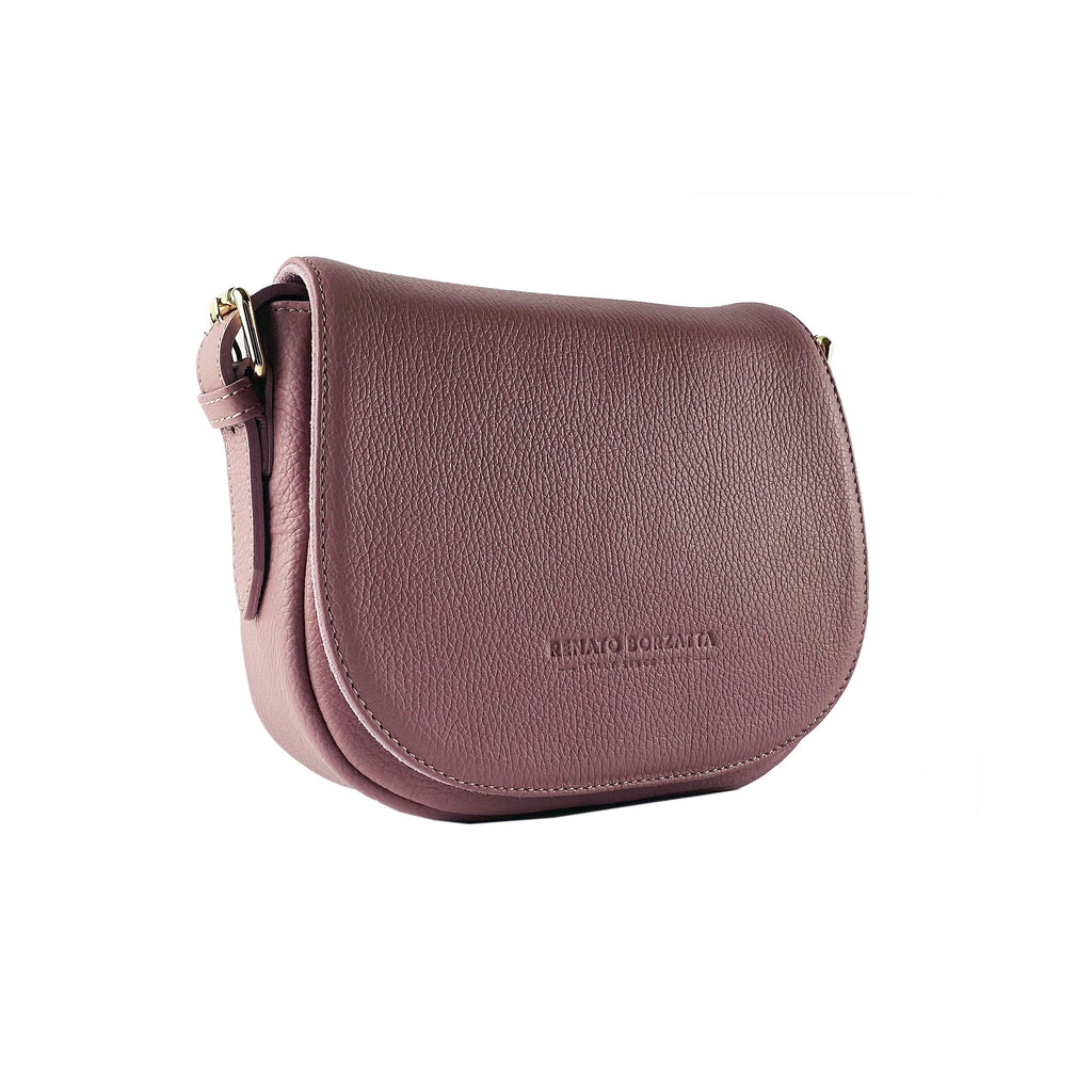 RB1002AZ | Borsa a Tracolla  in Vera Pelle Made in Italy con Tracolla