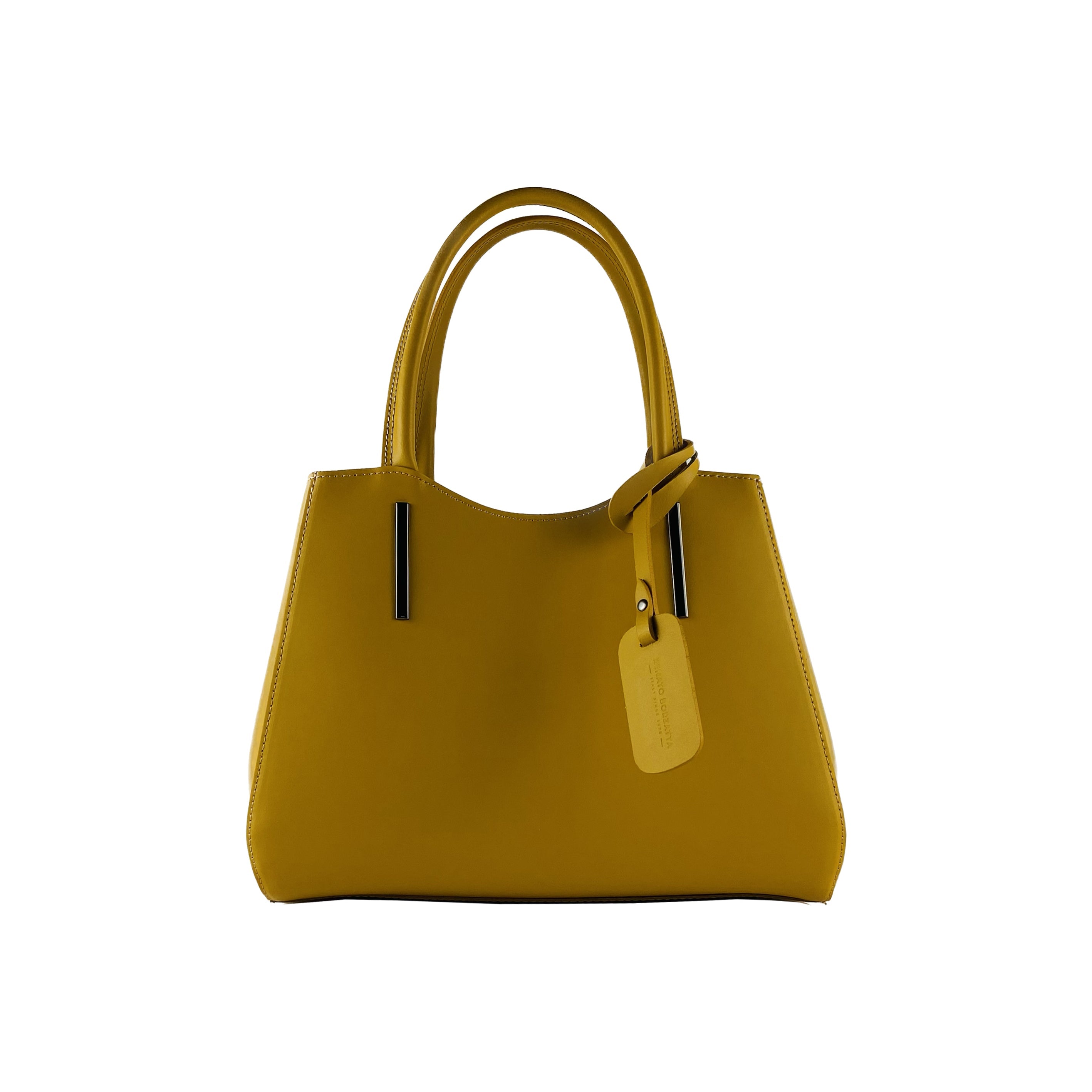 RB1004R | Borsa a Mano in Vera Pelle Made in Italy con Tracollina