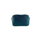RB1008E | Tracollina Donna Doppia Lampo in Vera Pelle Made in Italy.